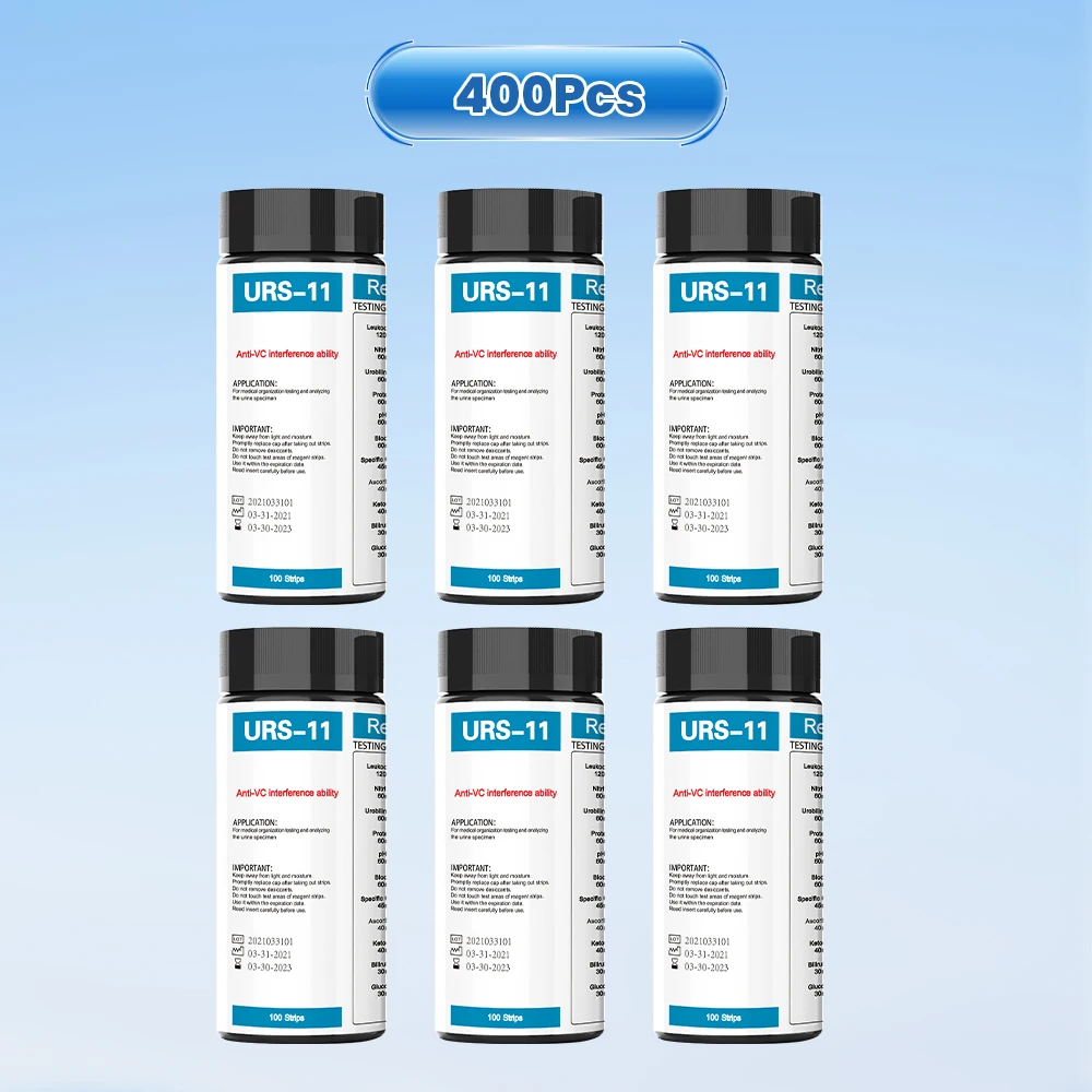 11 parámetros analizador de orina tira reactiva accesorios tiras de análisis de orina para BC401 BT BC400 - imagen 5