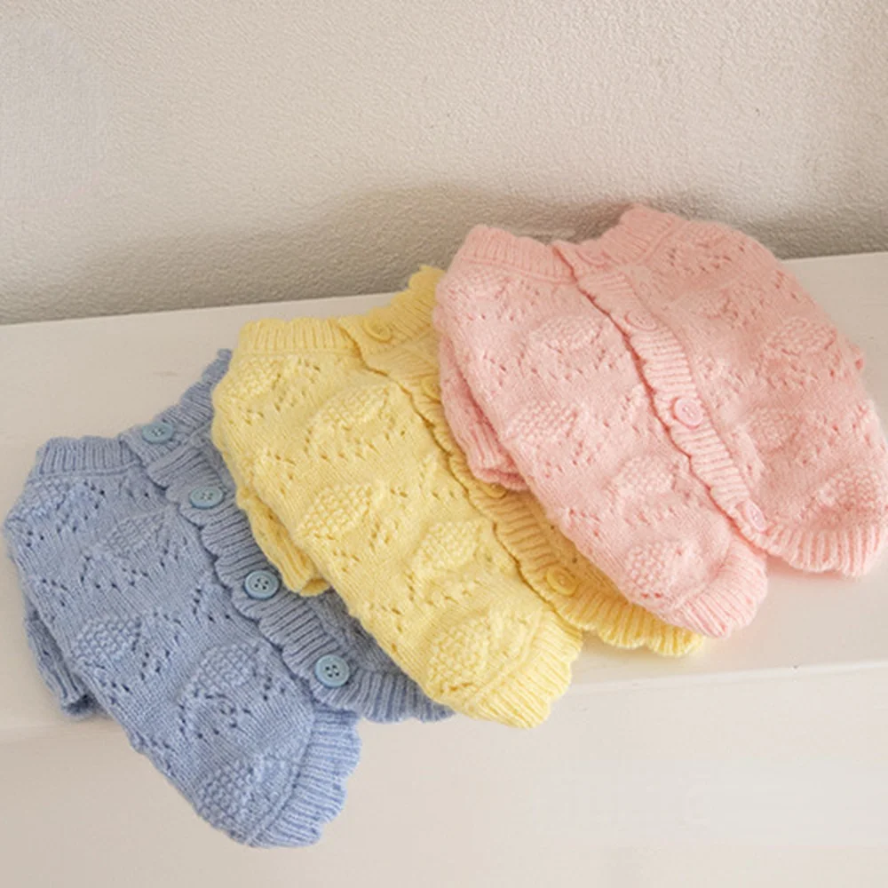 Cárdigan azul-verde para perros y gatos