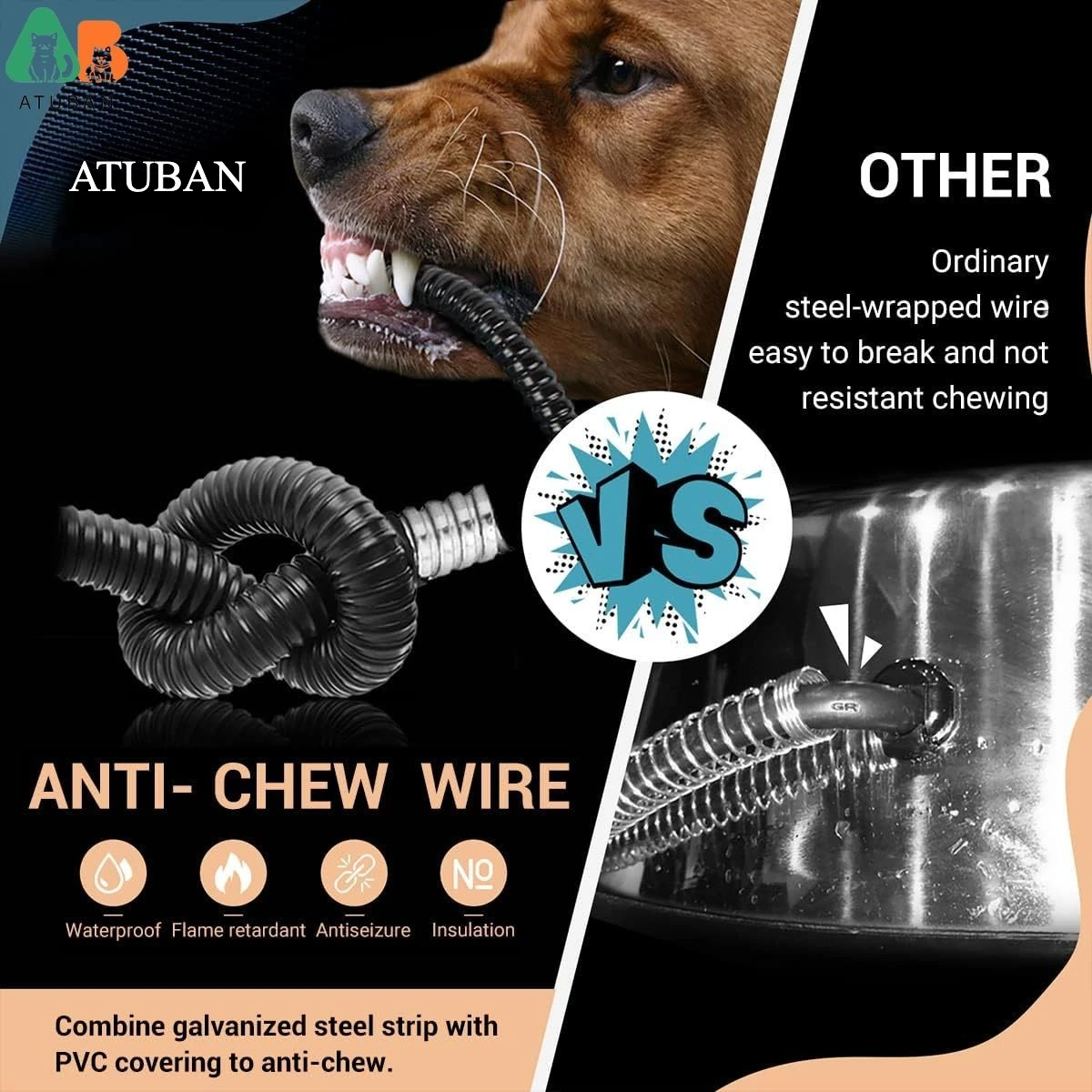 ATUBAN-cuenco de agua calentada para gatos al aire libre, cuenco para perros calentado de 2,2 L, proporciona agua potable en invierno, bebedero calentado para mascotas para conejos - imagen 5