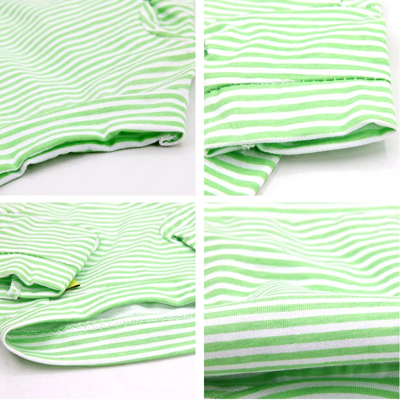 Ropa de primavera y verano para gatos, jerseys de algodón suave para mascotas, camisa para gatos, chaleco a rayas de 4 colores, pijamas, ropa para mascotas - imagen 3