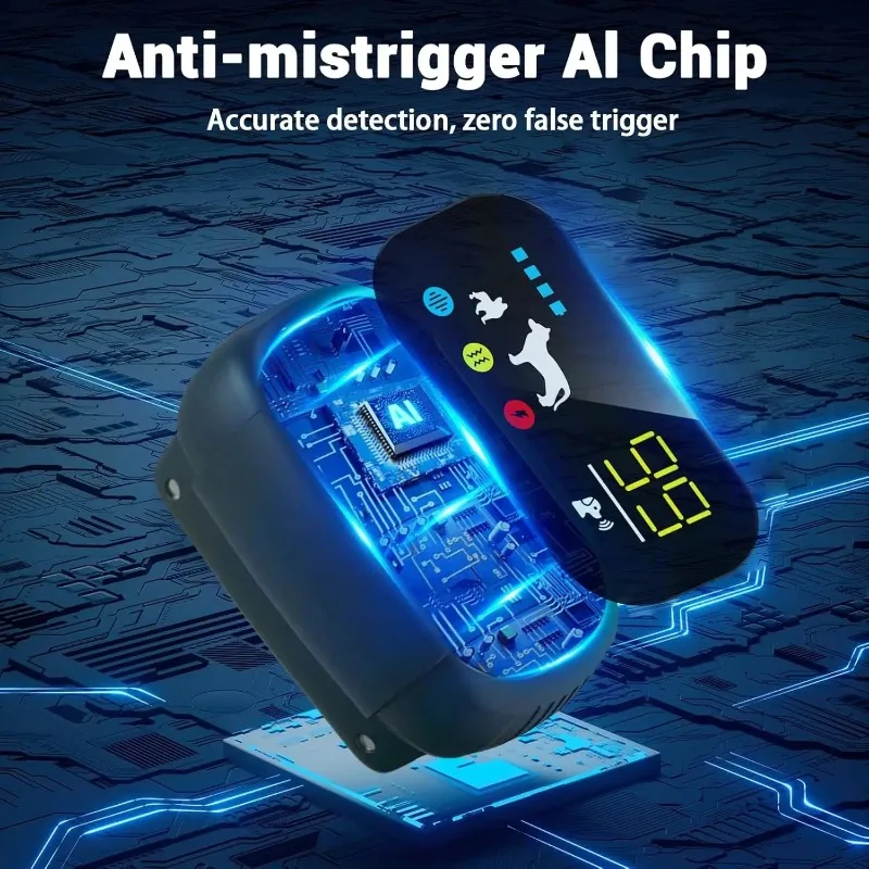 Collar antiladridos con vibración para perro – Control automático - imagen 3