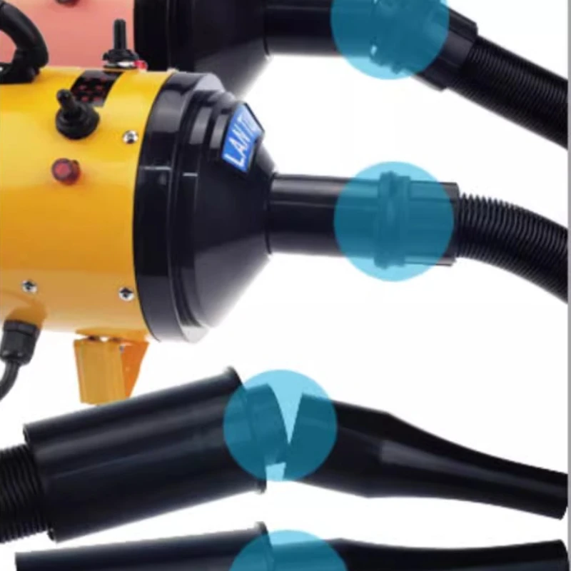 Secador de mascotas 2 en 1, secador de pelo con cepillo, reducción de ruido, portátil, hogar, suministros para mascotas - imagen 3