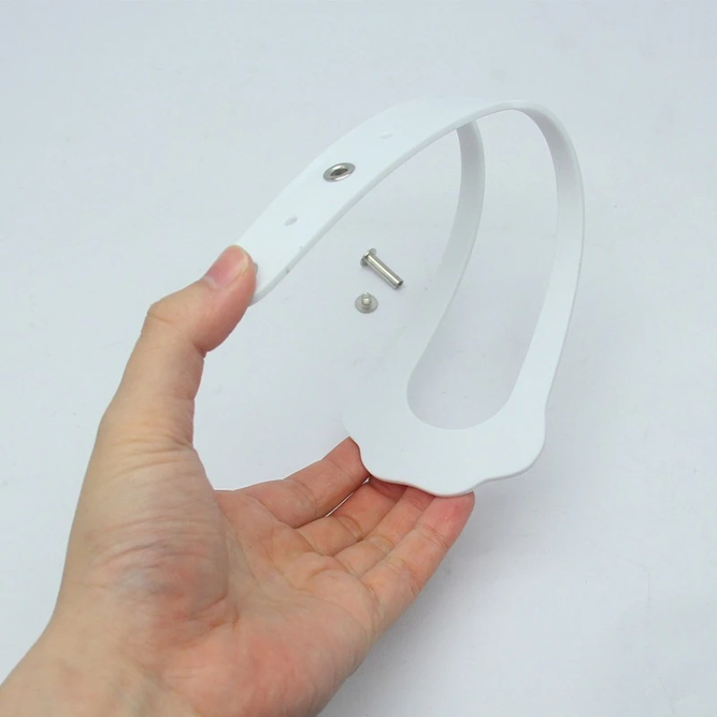 Tope de puerta ajustable para gatos, pestillo de puerta elástico sin taladro para mantener los perros fuera, correa Flexible a prueba de mascotas, soporte para huecos domésticos - imagen 3