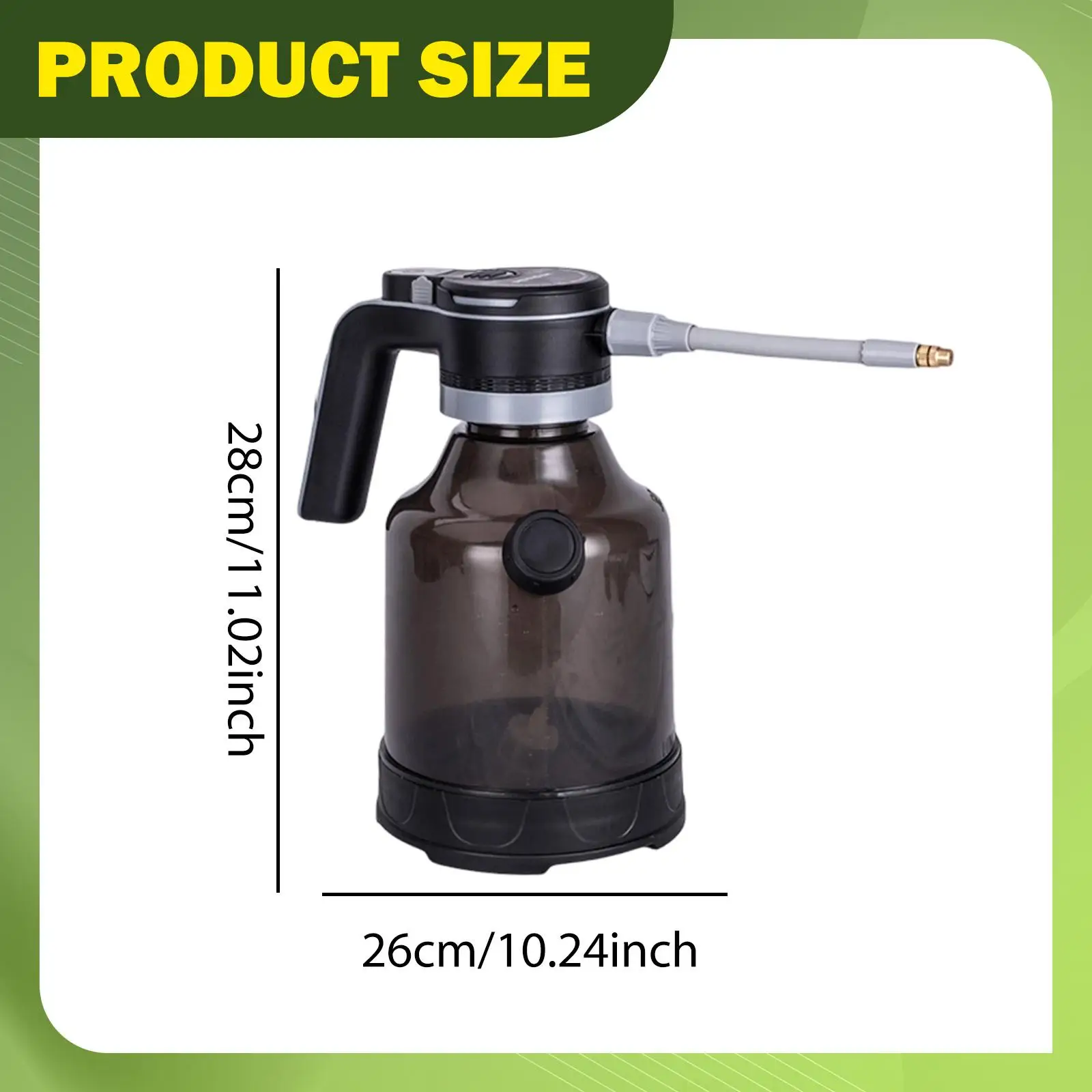 Electric Watering Can with Automatic Spraying Bottle with Visible High Pressure Electric Watering Can with Automatic Spraying Bottle with Visible High Pressure