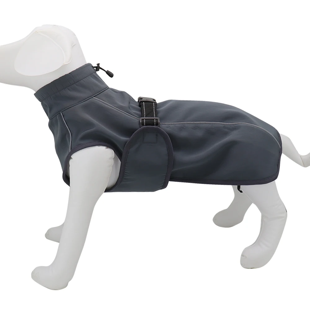 Ropa cálida para perros grandes, chaqueta impermeable para perros grandes, abrigo de invierno para perros, Ropa para mascotas para cachorros de Bulldog Francés, Ropa Perro M-3XL - imagen 3