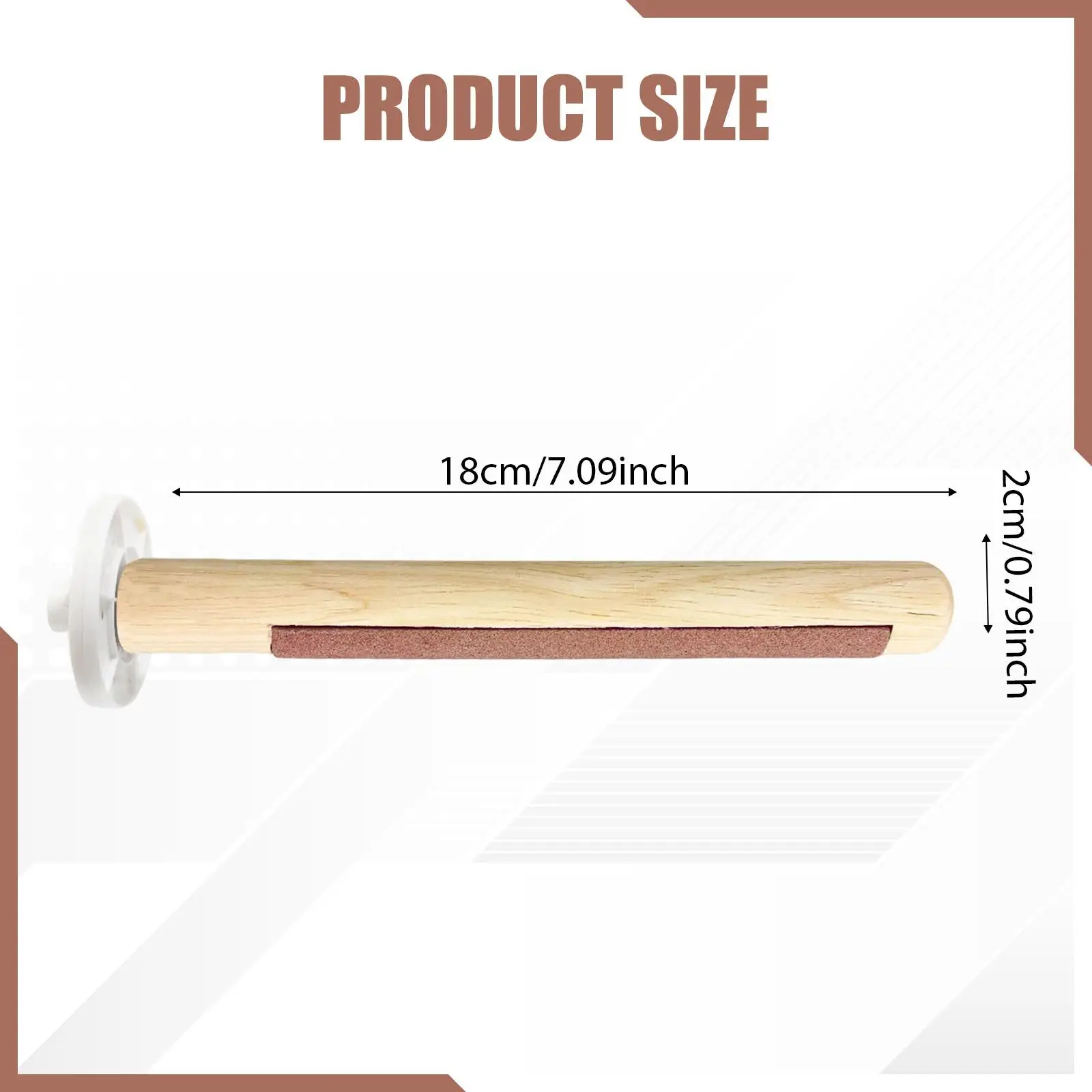 Bird Perch Grinding Claw 2 in 1 Play and Rest for Conures Budgies Parakeets Bird Perch Grinding Claw 2 in 1 Play and Rest for Conures Budgies Parakeets