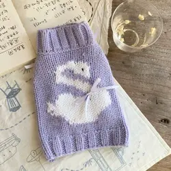 Suéter de punto princesa para perros y gatos – Yorkshire y Bichon
