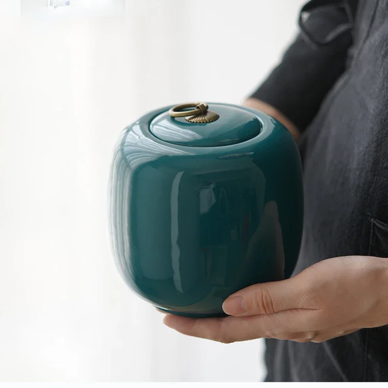 Mini contenedores de urna para mascotas de cerámica, urnas de tamaño pequeño, contenedor sellado, urna para perros de porcelana, ataúd conmemorativo para gatos, cenizas humanas - imagen 5