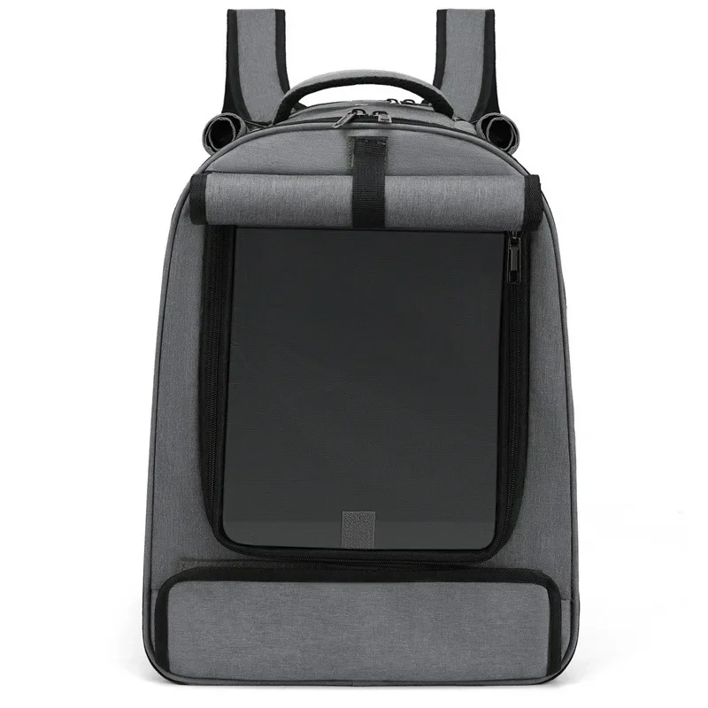 Nueva jaula para pájaros, jaula para loros, doble hombro, bolsa para salir de pájaros, bolsa para loros, mochila transpirable de doble hombro para Gato, transportador para gatos - imagen 5