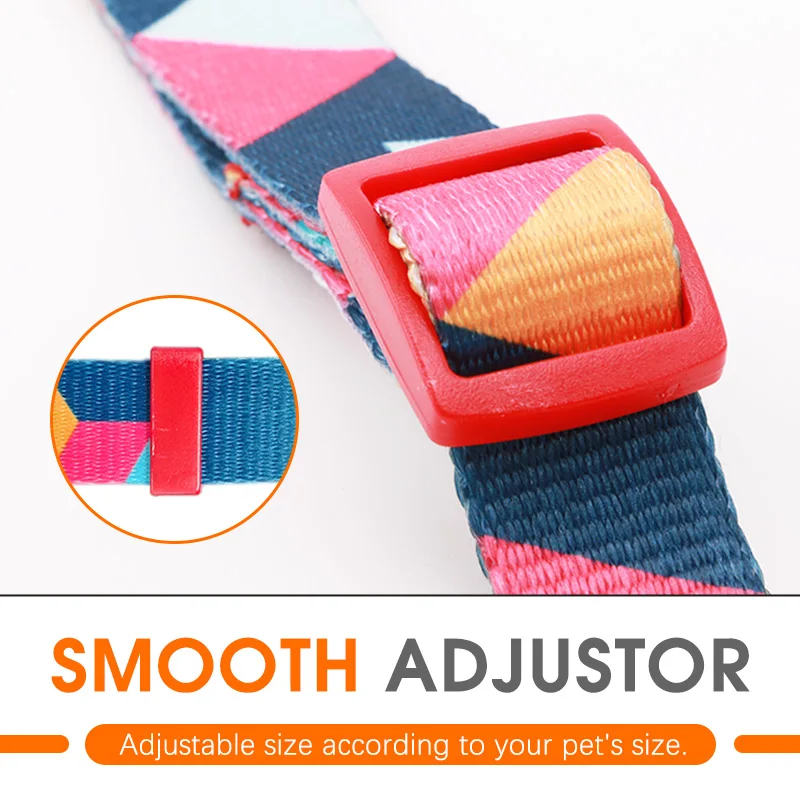 Collar ajustable de nailon suave para mascotas, accesorio de alta resistencia con hebilla de Metal para perros pequeños, medianos y grandes, caminar al aire libre - imagen 3
