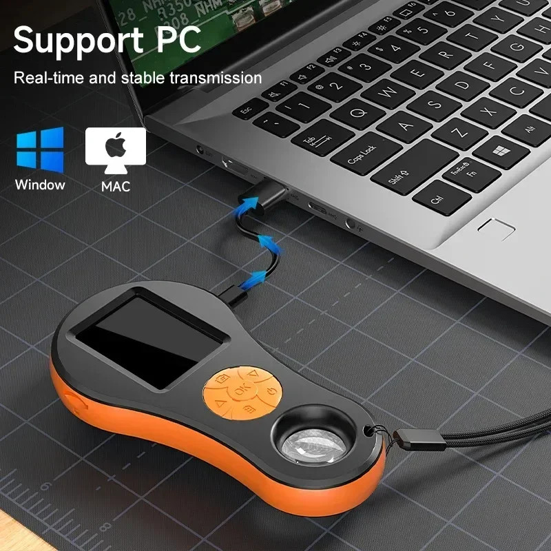 Lupa Digital IPS de 2,0 pulgadas, microscopio portátil HD de mano, lupa para reparación electrónica, herramientas de verificación de joyería - imagen 4