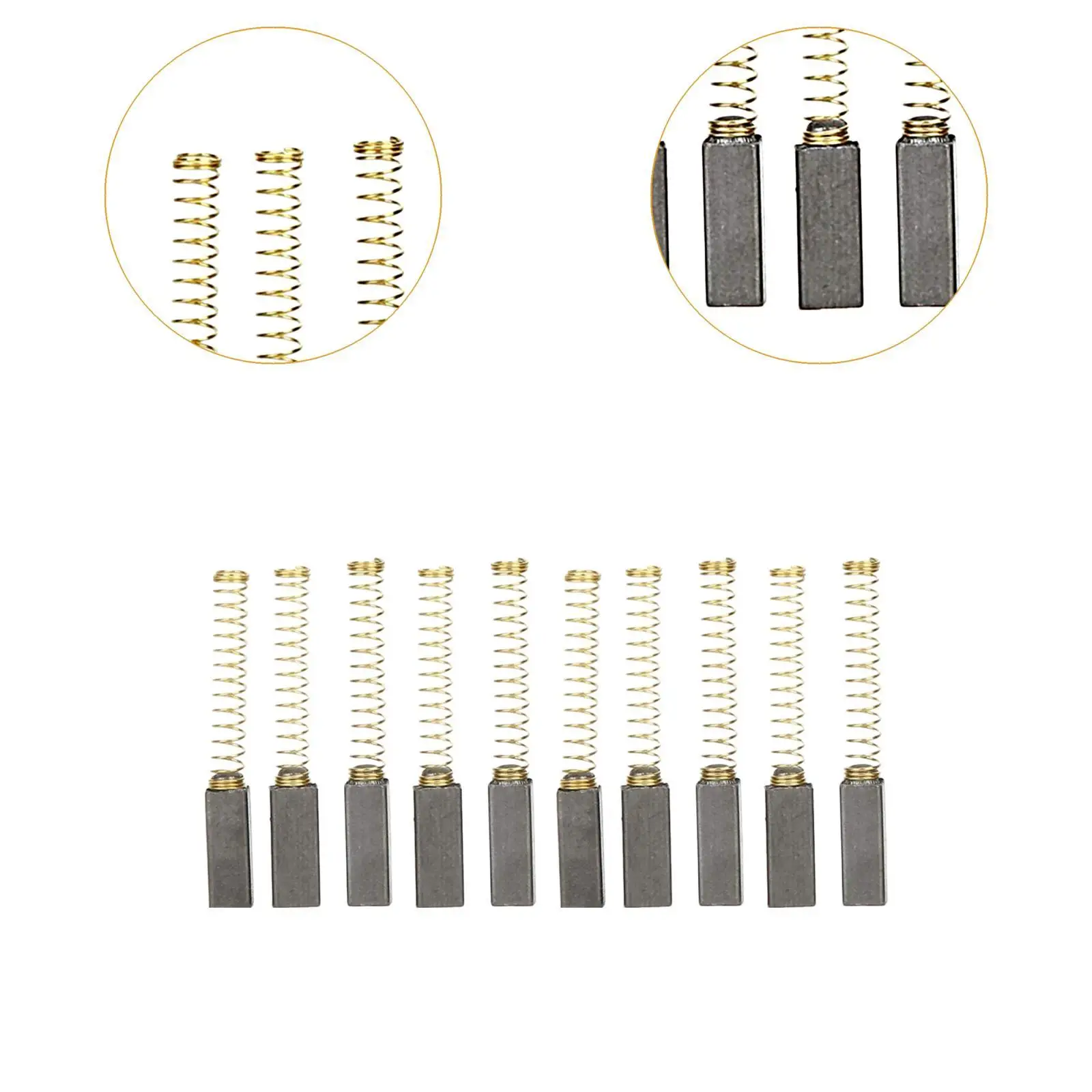 Escobillas de carbón para motor máquina coser y remalladoras - imagen 4