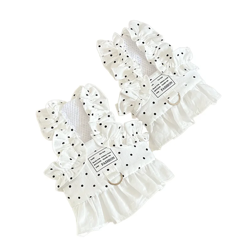 Correa para perros pequeños, arnés de chaleco suave con juego de correa para cachorro/bichon/peluche cuerda para caminar al aire libre - imagen 5