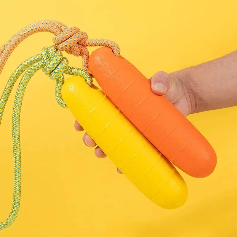 Palo de goma con cordón para perro, bola con cordón para aliviar la congestión, limpieza - imagen 4