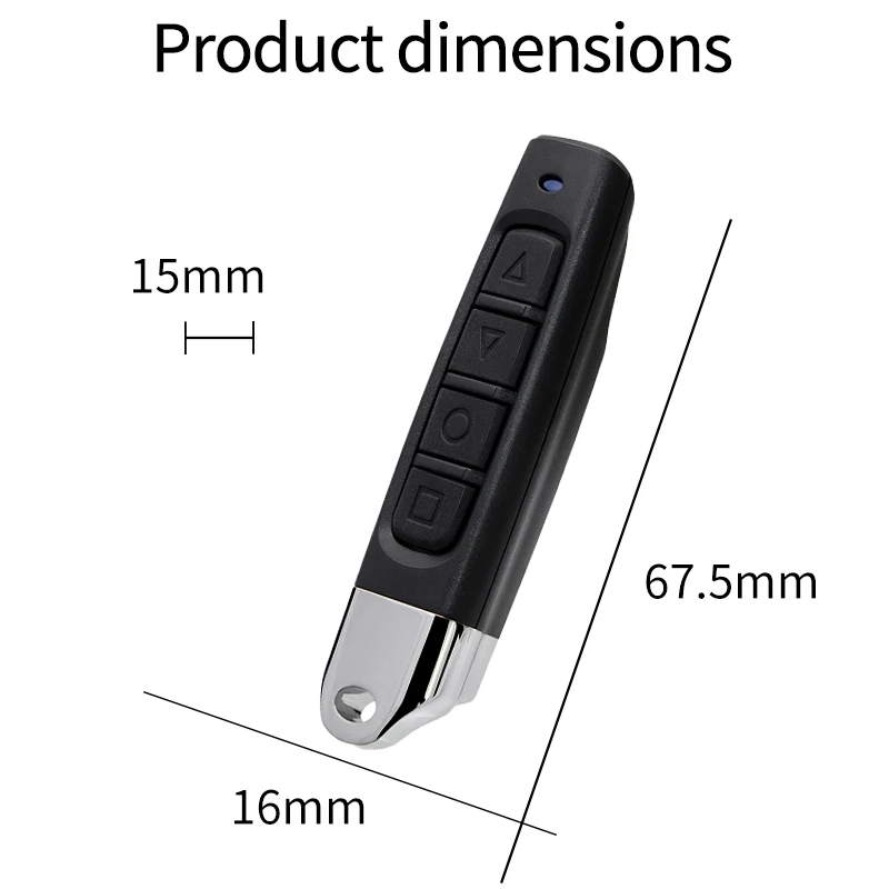 Mando universal 433MHz para puertas automáticas de gato y perro - imagen 2