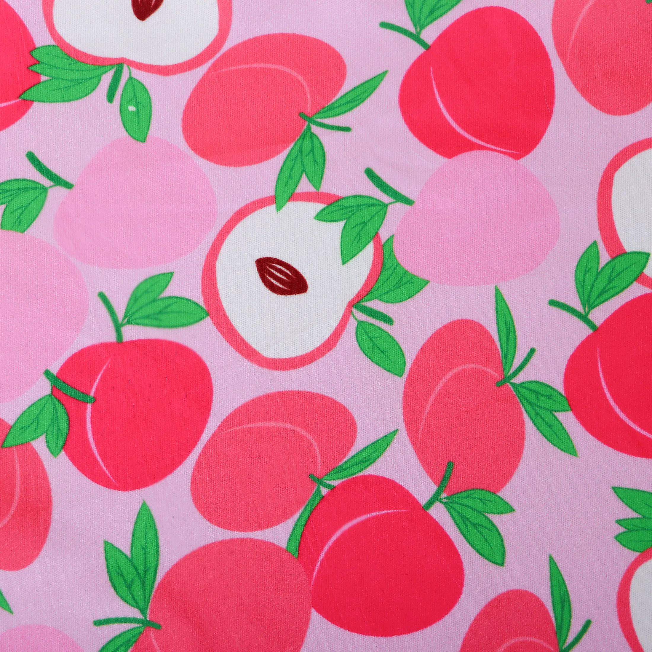 Bandana de frutas para perros, estampado de granada y melocotón, seda como bufanda ajustable para mascotas, lindas corbatas de verano para perros pequeños/medianos y gatos - imagen 5