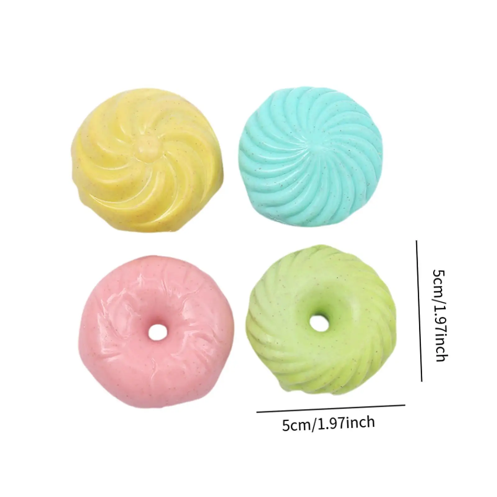 4x Pet Aroma Solid Air Freshener Accessories Donut Shape Cute for Wardrobe Laundry 4x Pet Aroma Solid Air Freshener Accessories Donut Shape Cute for Wardrobe Laundry