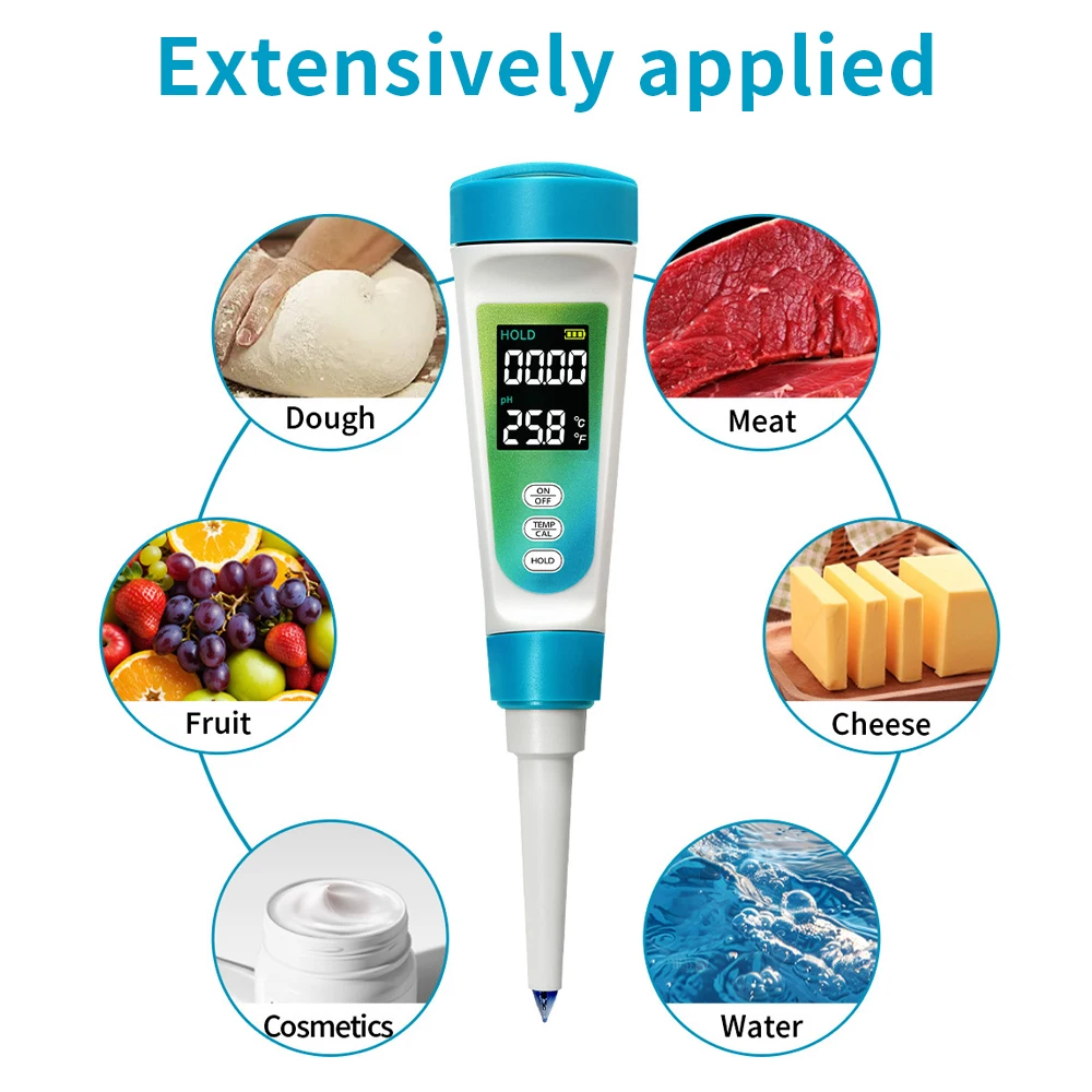 Medidor pH multifuncional para alimentos, agua de gatos y perros - imagen 5