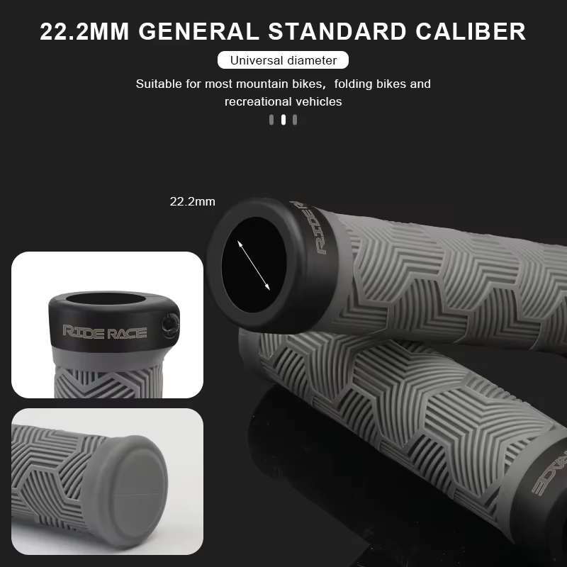 Puños ergonómicos de goma para bicicleta MTB – Antichoque y antideslizantes - imagen 4