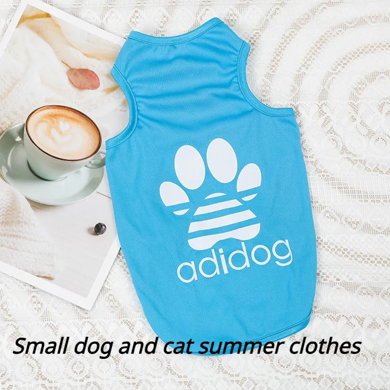 Ropa de Pomerania para perros pequeños, chaleco fino transpirable, camiseta fresca para mascotas, Verano