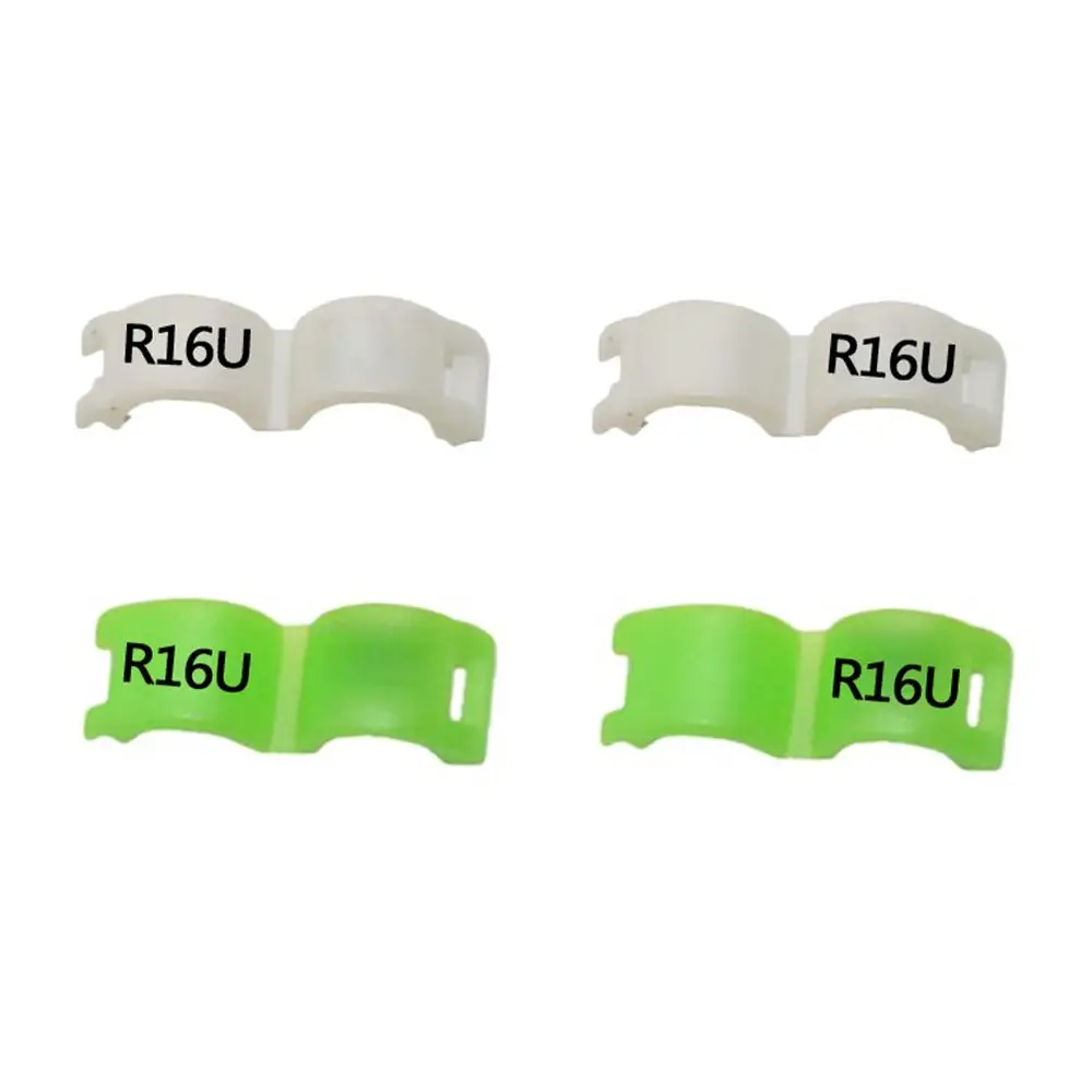 Anillo de Clip de pájaro R16U DIY, anillos de pie de plástico, pájaros coloridos, Acacia, canario, todo tipo de aves, 100 unids/set