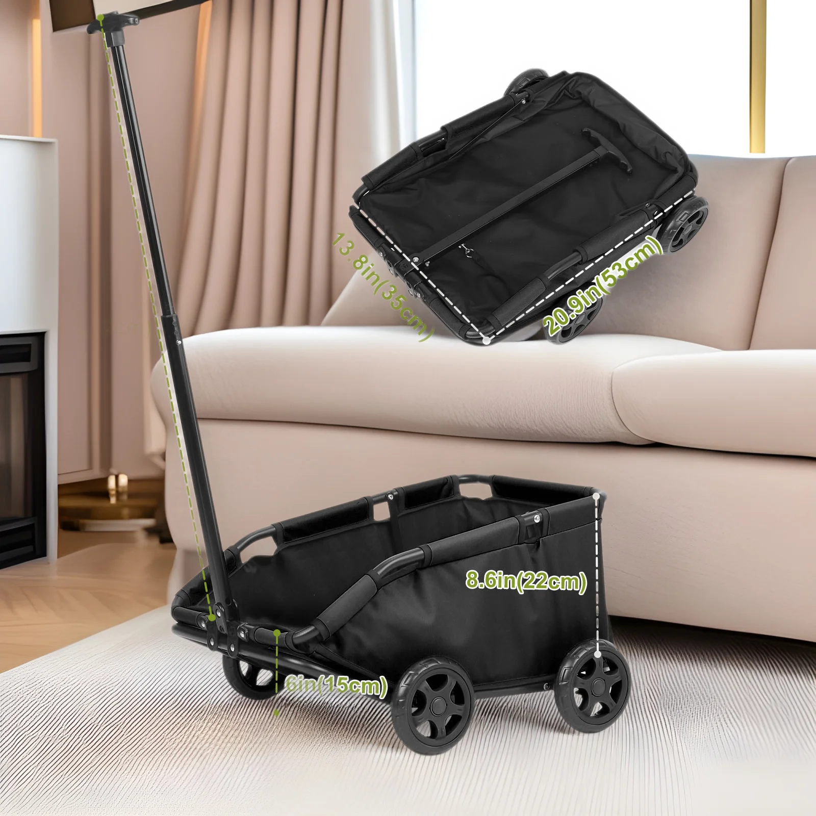 Cochecito plegable para perros pequeños – Paseos y viajes