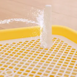 Inodoro para perros pequeños - Entrenamiento interior antisalpicaduras