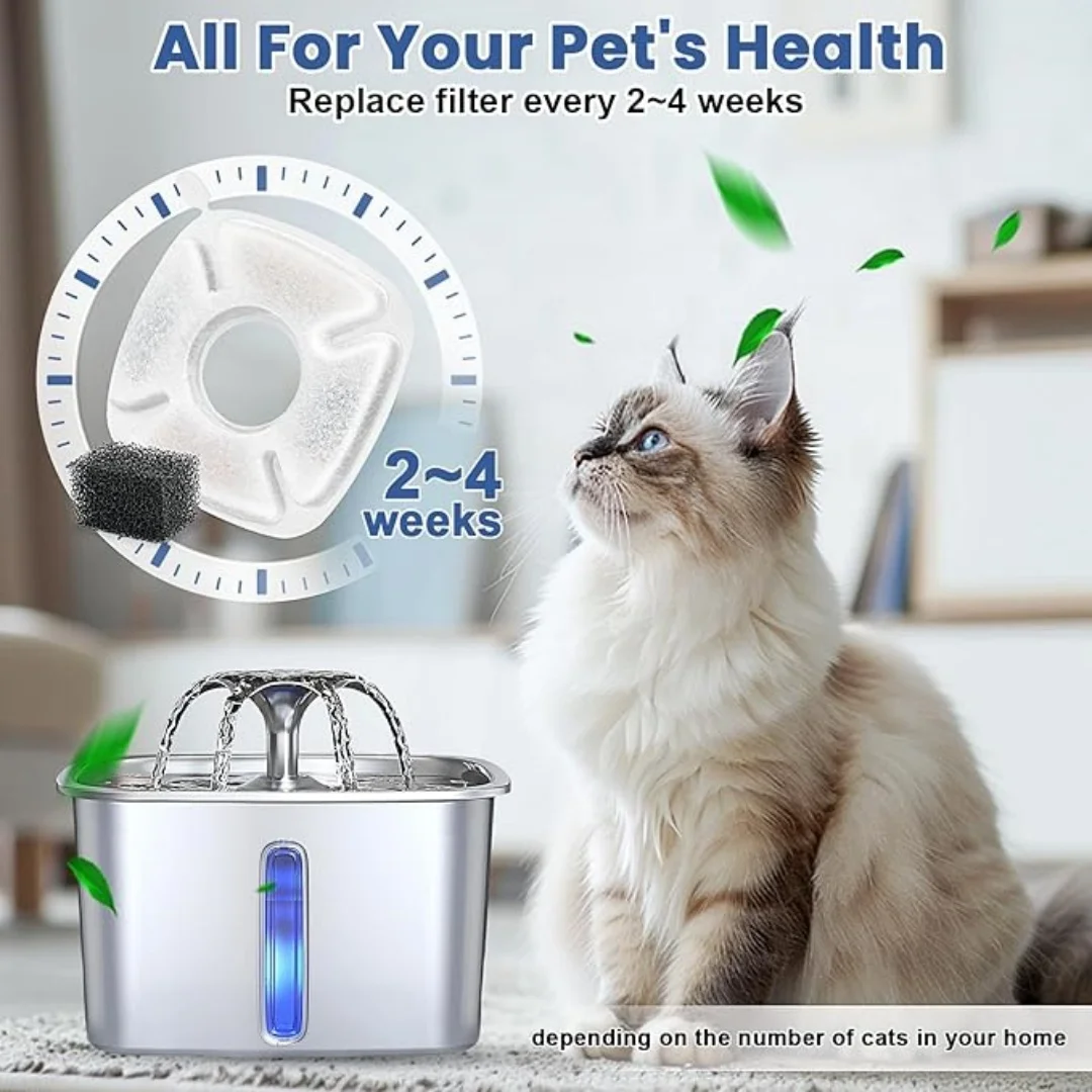 Filtro carbón activado para bebederos de agua gatos y perros - imagen 5
