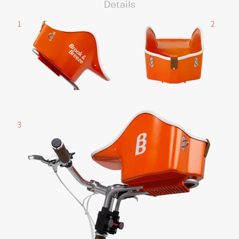 Cesta para mascotas para bicicleta de montaña, productos para asiento frontal para mascotas, estante para perros/gatos, portadores de salida, cochecito, accesorio de ciclismo portátil estable - imagen 4