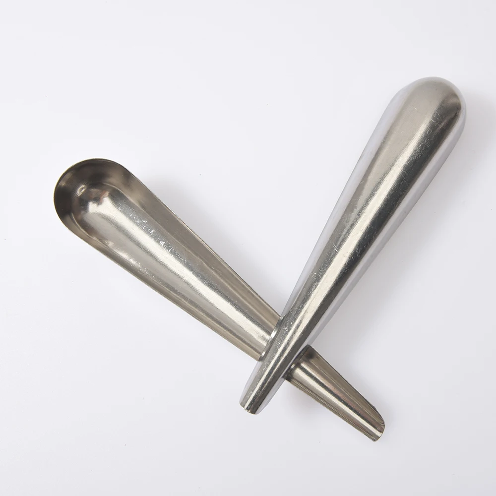 Jaula para pájaros, alimentador de acero inoxidable, cuchara para comida de pájaros, pala, loro, paloma, accesorios para pájaros, 1 ud. - imagen 4