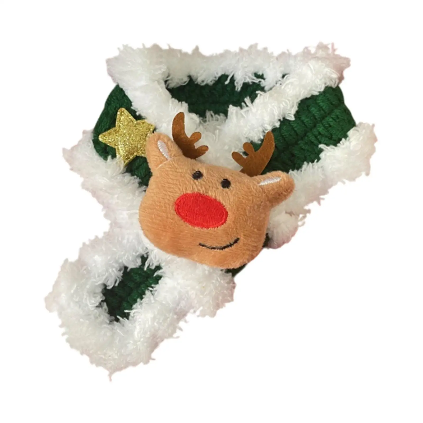 Pet Winter Neck Warmer Neckerchief Cute Dog Winter Scarf for Small Dogs Cats