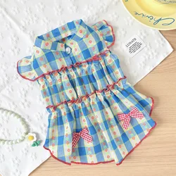 Chaleco princesa con mangas para perros Yorkshire Teddy y gatos