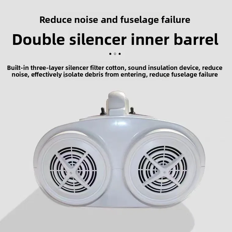 Soplador de agua de 2000W con doble motor para mascotas, secador de pelo grande para perros y gatos, secador de limpieza profesional para mascotas, suministros de máquina, accesorios - imagen 4