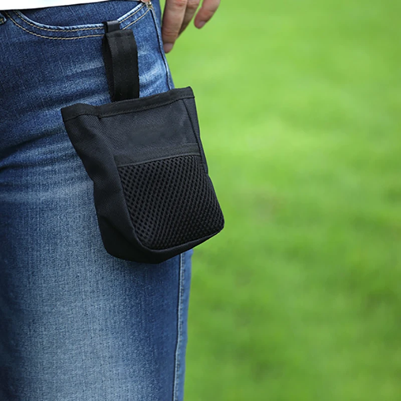 Bolsa de entrenamiento portátil para perros, merienda para mascotas, cintura, golosina para gatos, cebo, obediencia, agilidad, bolsillo de almacenamiento de alimentos al aire libre, suministros para mascotas - imagen 5