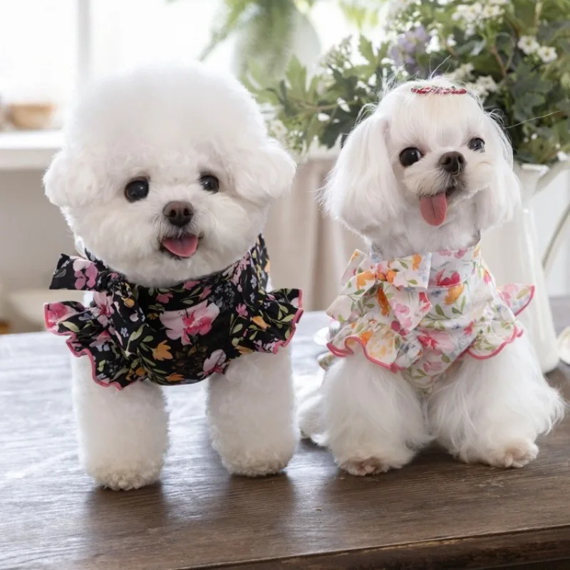 Camisa floral para perros pequeños – Para Yorkshire y Teddy - imagen 3