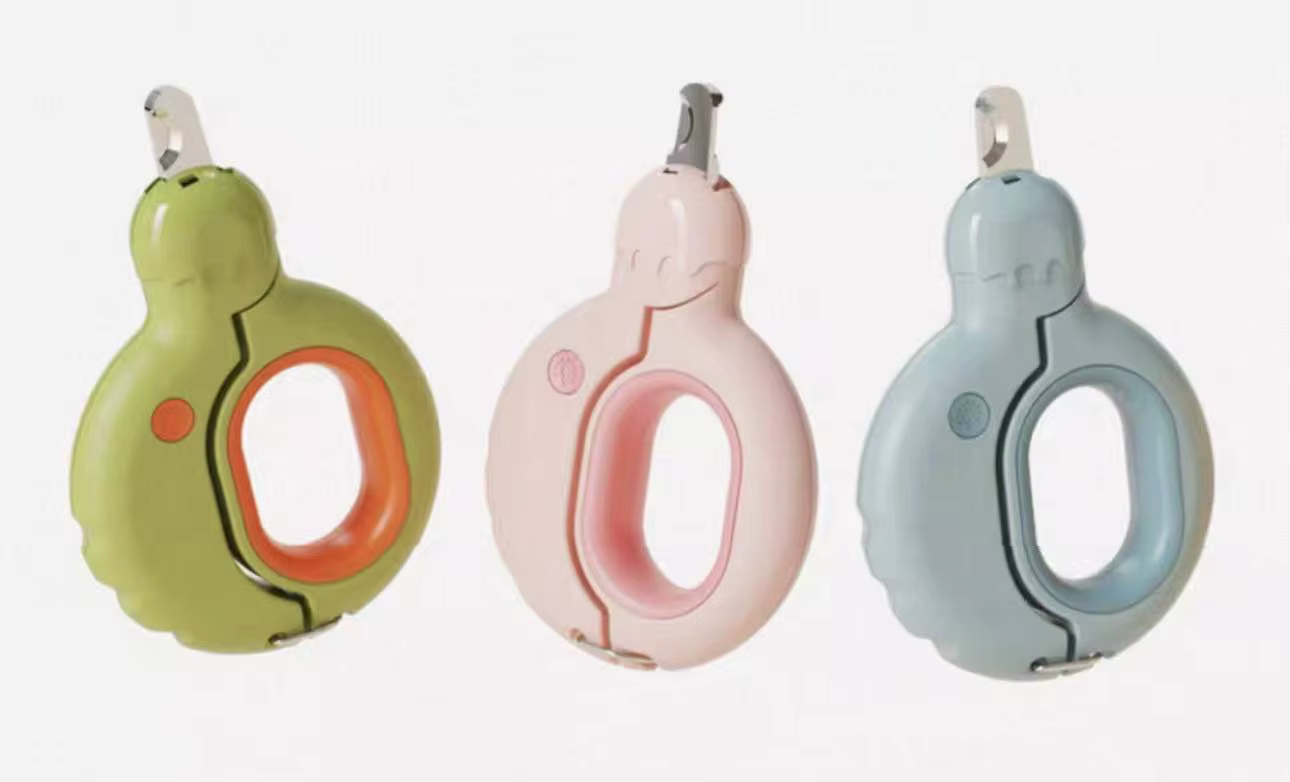 Cortaúñas LED profesional para gatos y perros con luz antivolteo