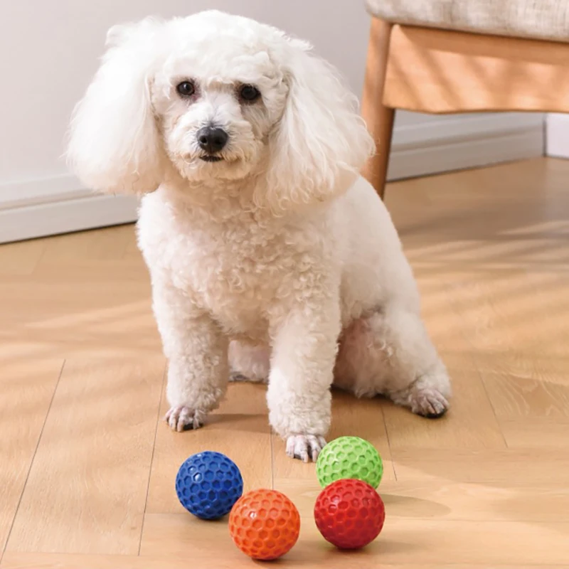 Juguetes indestructibles para perros – Pelotas de goma masticables
