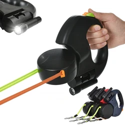 Correa extensible con luces para perros pequeños - Cómoda y segura