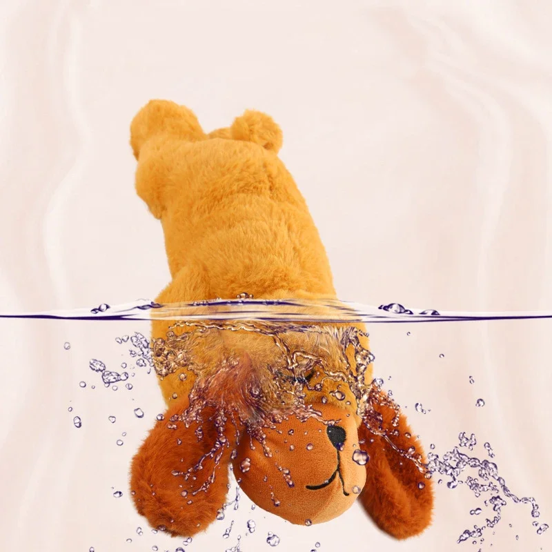 Juguete de peluche para aliviar la ansiedad del perro con latido del corazón, herramienta de ayuda para entrenamiento de comportamiento cómodo para mascotas, compañero para dormir de felpa suave para perros pequeños - imagen 5