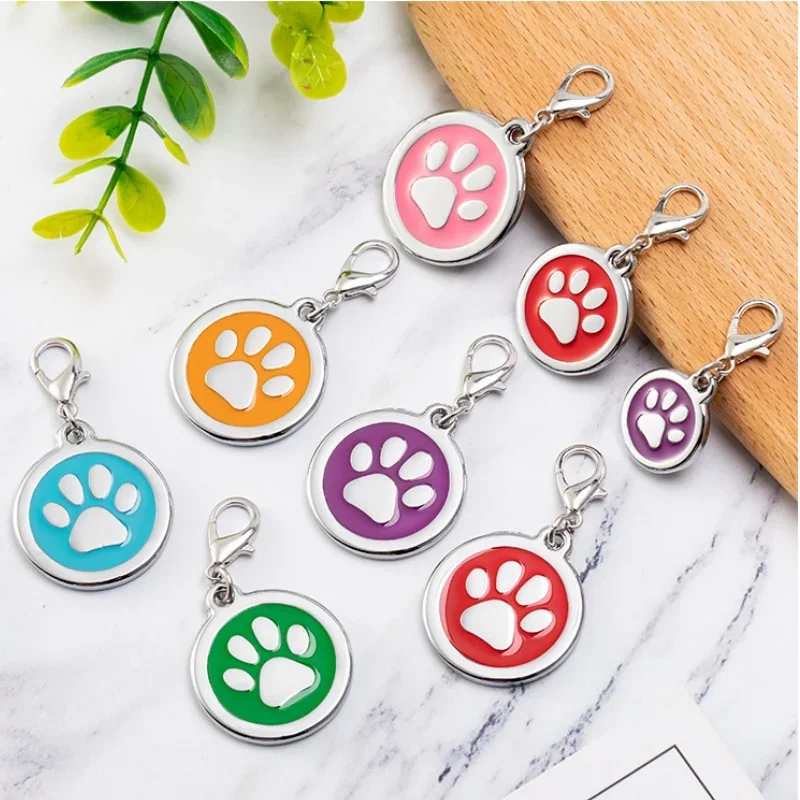 Etiquetas para perros Etiquetas de identificación personalizadas grabadas para mascotas con cualquier nombre Collar para perros Etiqueta para perros Nombre personalizado de perros de acero inoxidable para cachorros y gatos - imagen 5