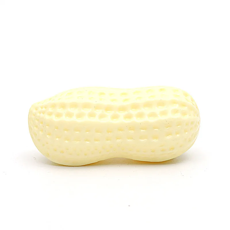 Juguete de molienda para perros, juguete de sabor a leche con voz para mascotas, cacahuete TPR, resistencia a las mordeduras, simulación de cacahuete - imagen 4