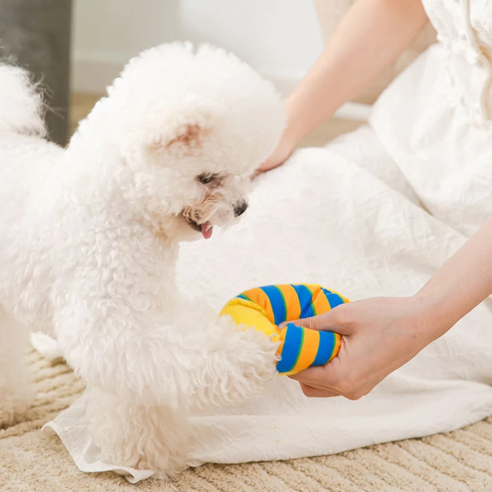 Juguete masticable felpa para perros pequeños – Limpieza dental efectiva - imagen 4