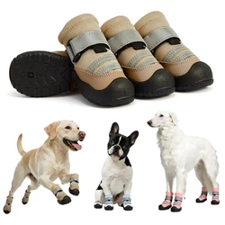 Botas transpirables para perro, suela suave antideslizante y resistente