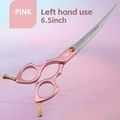 left curved pink
