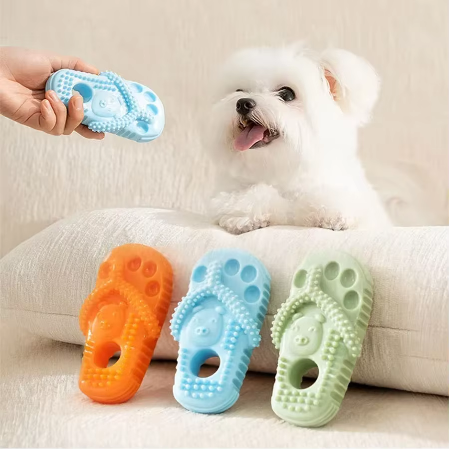 Juguete dental TPR para perros – Limpieza y alivio de estrés - imagen 3