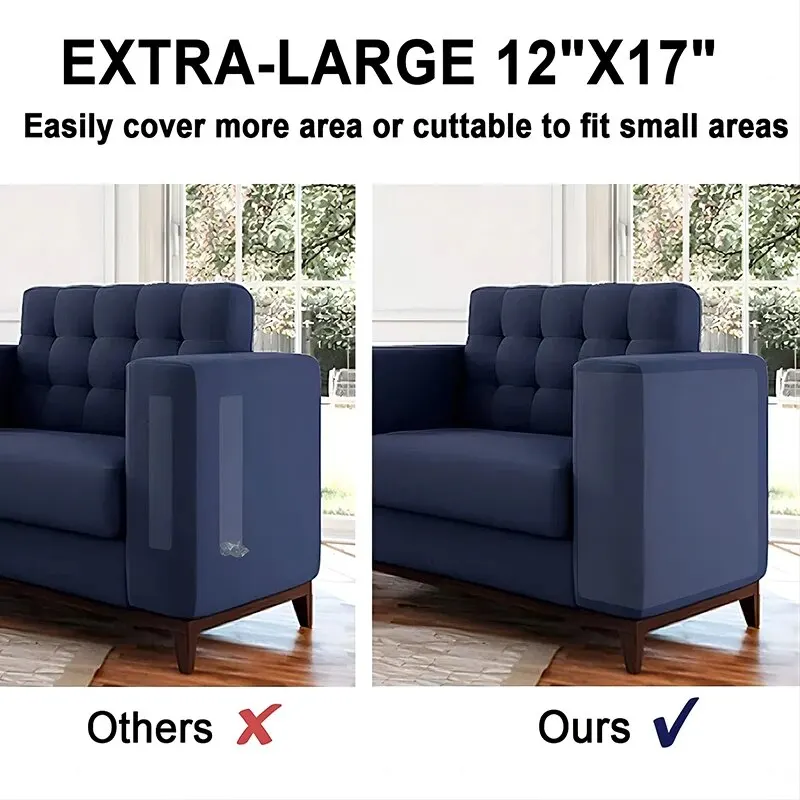 Almohadillas de protección para sofá antiarañazos para gatos, almohadillas protectoras para sofá, pegatinas autoadhesivas, protectores de muebles para mascotas - imagen 5