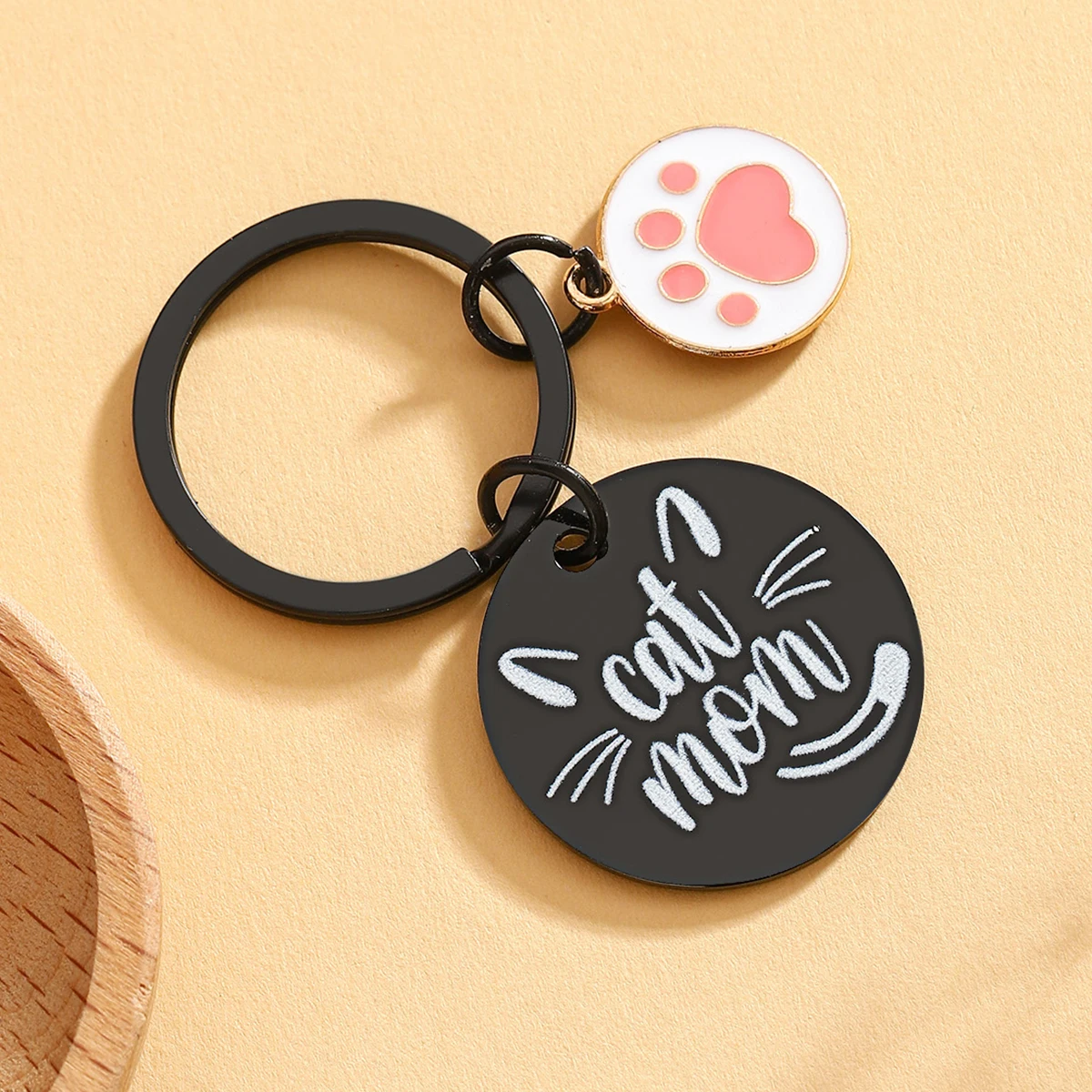 Llavero de regalo Cat Mom: ideal para el día de la madre, aniversarios, cumpleaños, cualquier día festivo, perfecto para dar a amigos - imagen 4