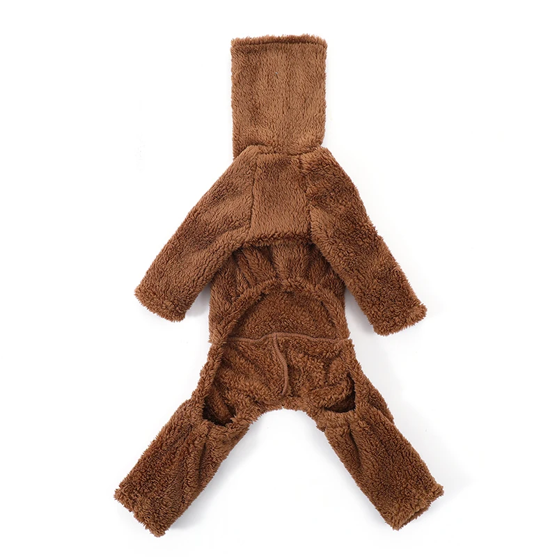 Ropa de invierno para perros, cuello alto, forro polar de doble cara, cálido, galgo/Whippet/abrigo para perros pequeños y medianos - imagen 5