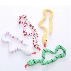 Juguete serpiente con hierba gatera para gatos – Resistente a mordeduras