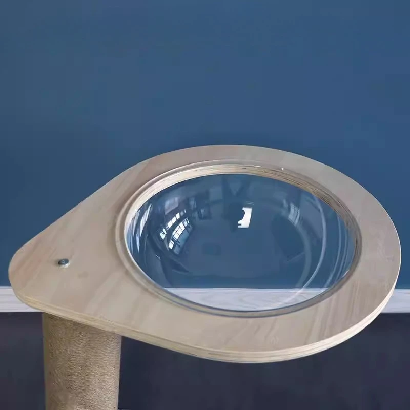 Accesorios para gatos, árbol, Material artesanal, torre para gatos y gatitos, accesorio para cama, camas con hierba, poste rascador de madera maciza para suministros para gatos - imagen 5